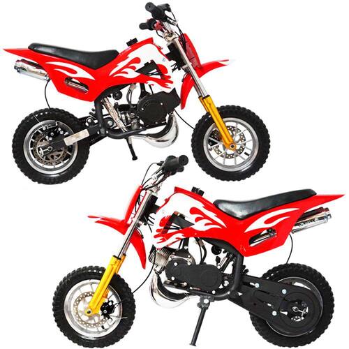 Mini Moto Infantil Gasolina 2 Tempos 49CC Speed Ninja GP Esportiva  Importway WVPR-204 Preta - BEST