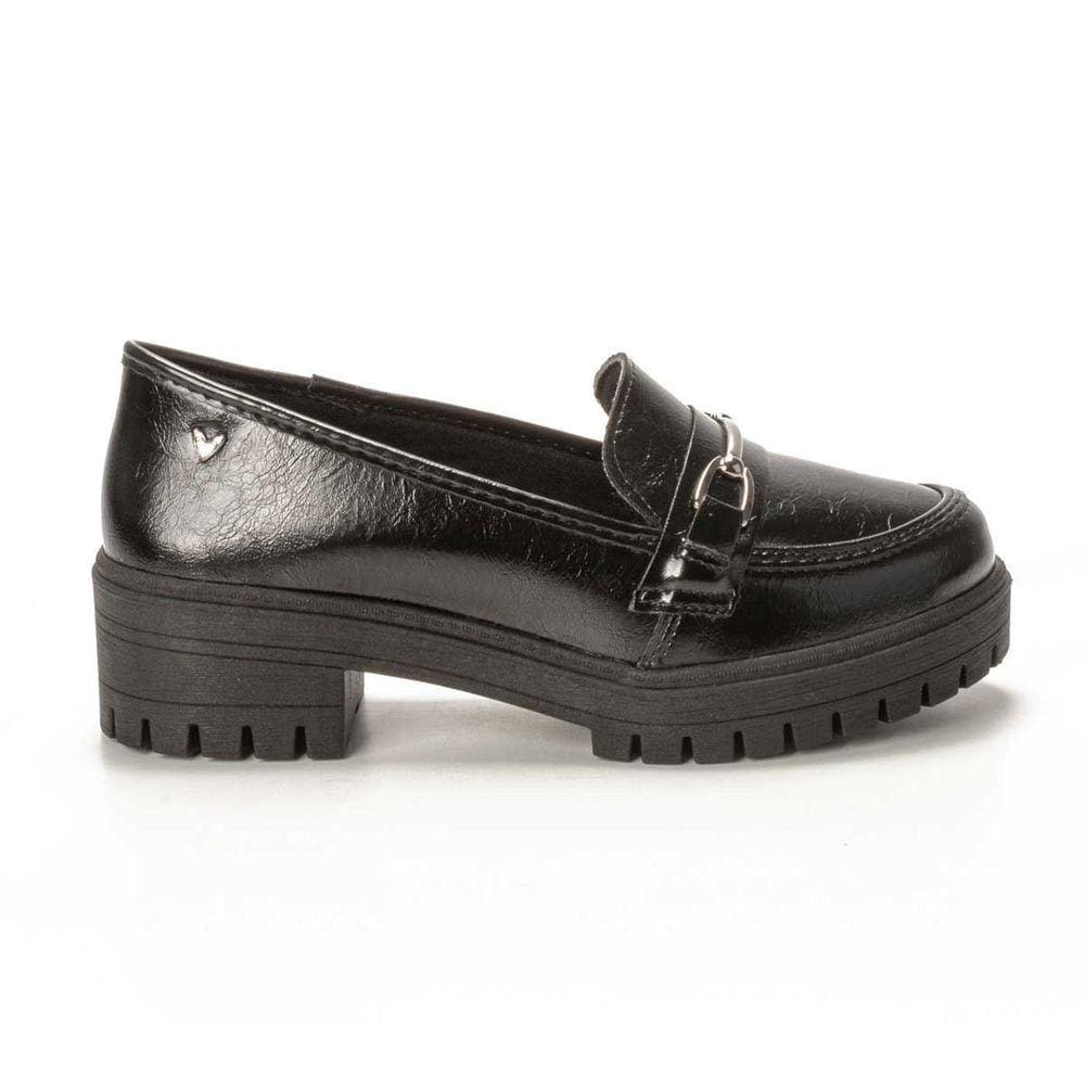 Sapato Oxford Feminino Tratorado Bico Redondo Calce Fácil Mississipi Q8551