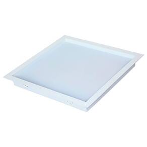 Painel Led Confort Plafon Embutir Qua AM2700K 18W Amarela Bivolt AVANT