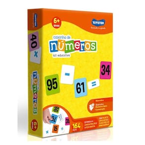 Jogo Educativo Caixinha de Numeros Toyster 2488