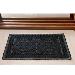 Tapete Vermont 0,50 x 0,80 Des 003 Preto Niazitex