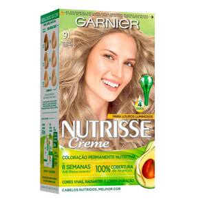 Tintura Nutrisse Creme Louro Sol Da Liberdade 91