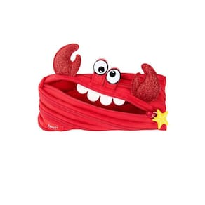 Estojo Escolar Zipit Animal Monster Caranguejo e Pirata