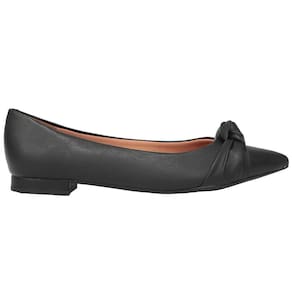Sapatilha Feminina Casual Bico Fino Detalhe em Nó Salto Baixo Vizzano 1206.282