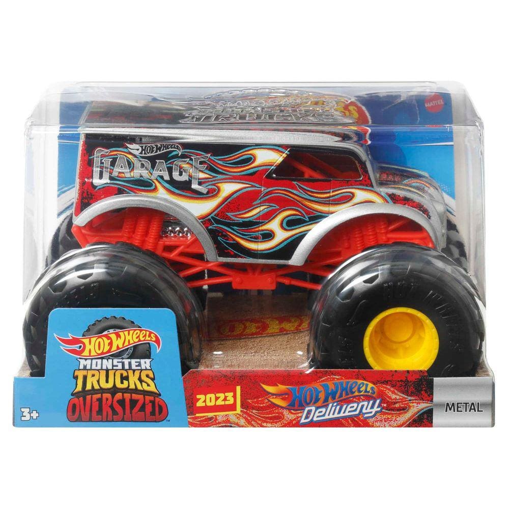 Conjunto de Pista Hot Wheels - Monster Trucks - Desafio do Giro