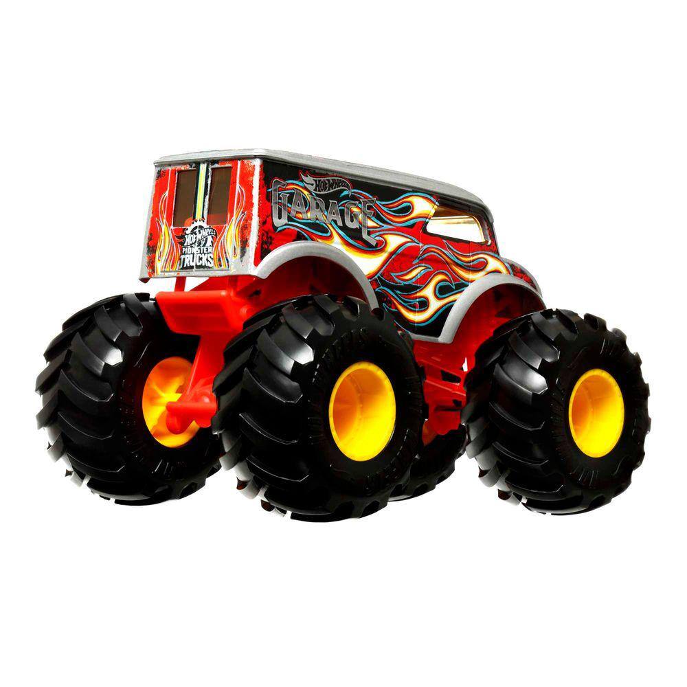 Hot Wheels Pista Monster Trucks Desafio Do Giro - Mattel