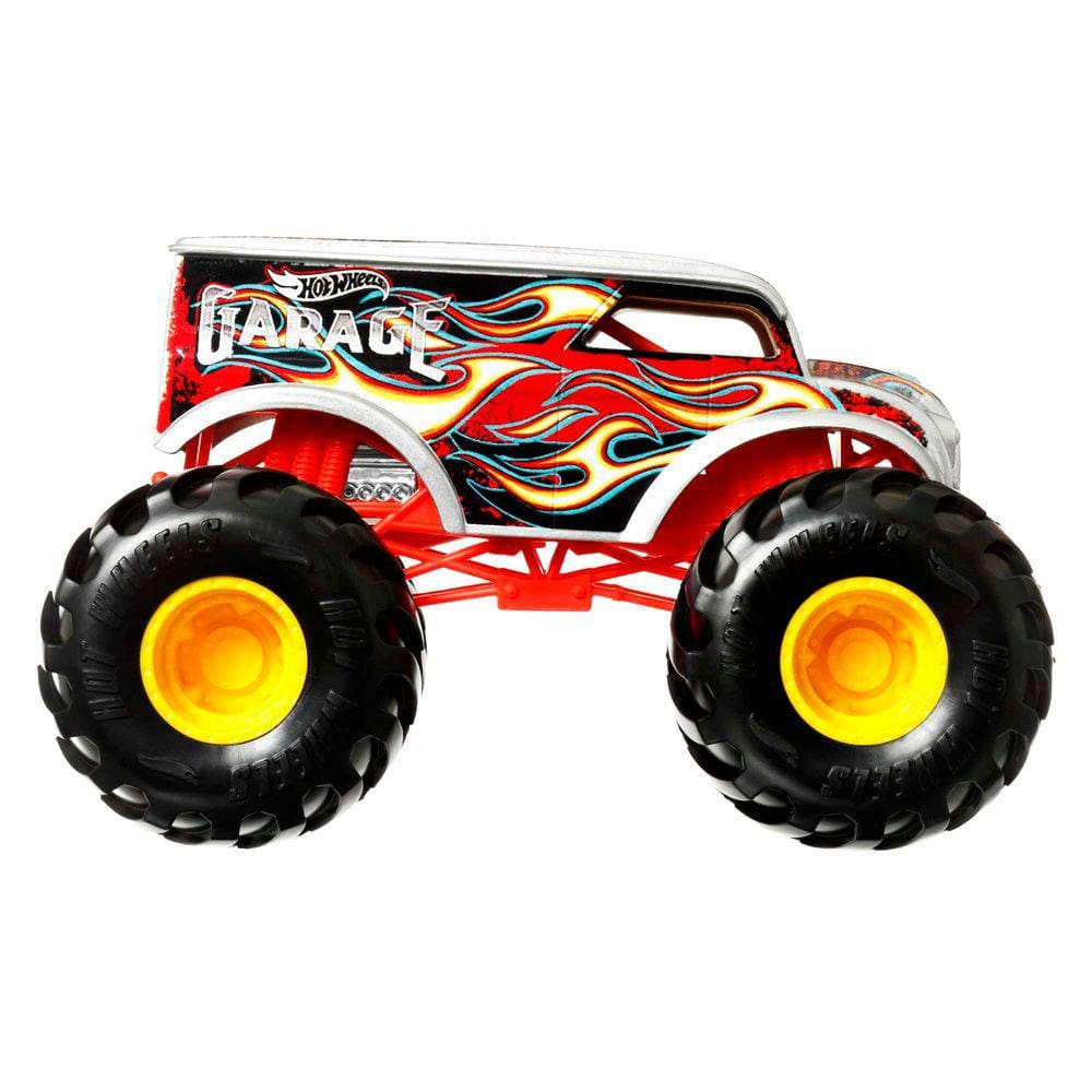 Conjunto de Pista Hot Wheels - Monster Trucks - Desafio do Giro