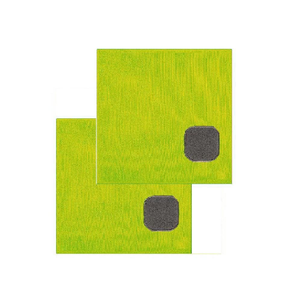 Kit 2 Panos para Pia Cozinha em Microfibra Verde MÜKitchen