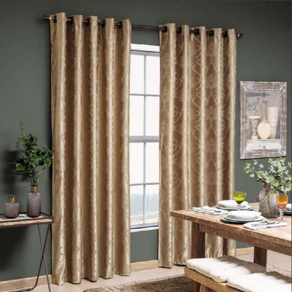 Cortina Quarto Sala Jacquard Inglês Varão 2,80m x 1,80m