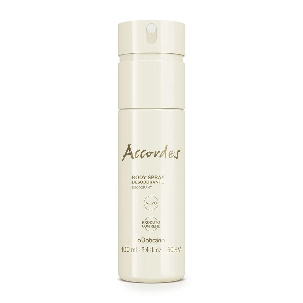 oBoticário Desodorante Body Spray Accordes