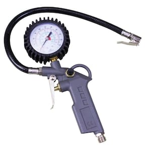 Calibrador e Medidor de Pressão com Inflador 0 - 220 PSI