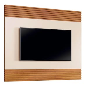 Painel Sevilha para TV até 65 Polegadas Mavaular Cor Naturale Off White