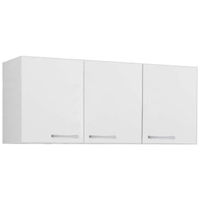 Armário Aéreo Carol 3 Portas Rud Rack Cor Branco