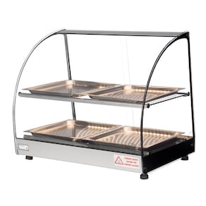 Estufa Salgados Quente 4 Bandejas Com Led Inox Caliope com Termostato Tita