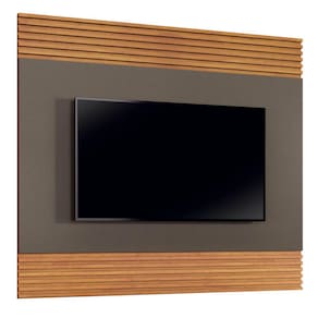 Painel Sevilha para TV até 65 Polegadas Mavaular Cor Naturale Platinum