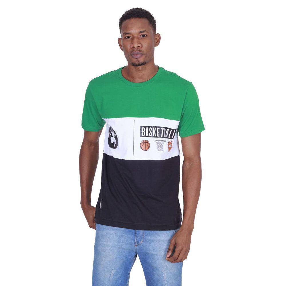 Camiseta NBA Boston Celtics Verde Brasil Casual