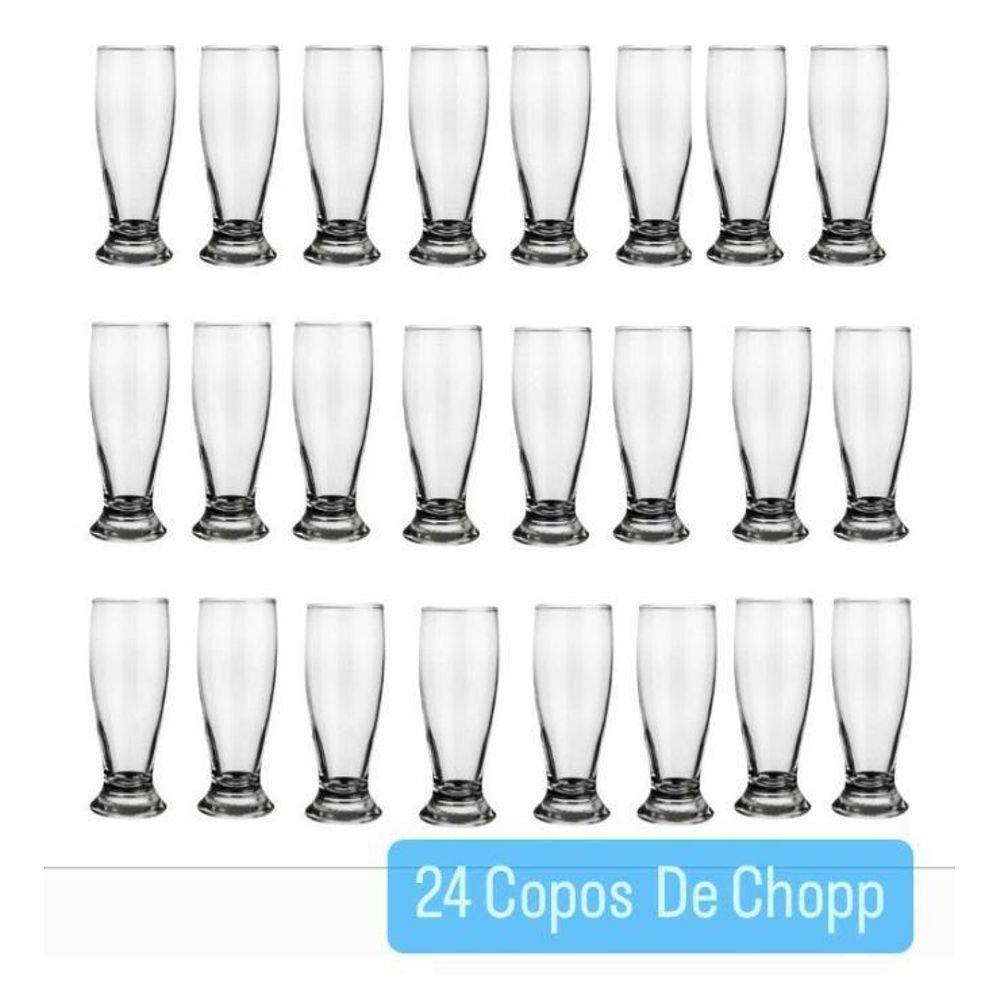 Jogo Copos Chopp Cerveja Tulipa Vidro 6pcs 230ml