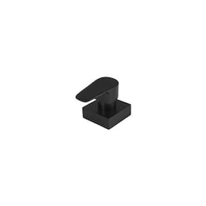 Acabamento De Registro Base Docol 1/2 E 3/4 E 1 Pequeno Preto Fosco - Led