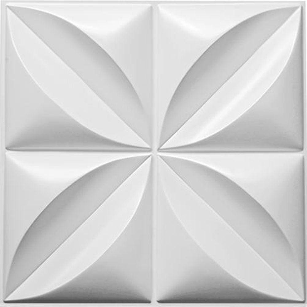 Revestimento 3D Impecável De Parede Elegância Em Relevo 54 Placas