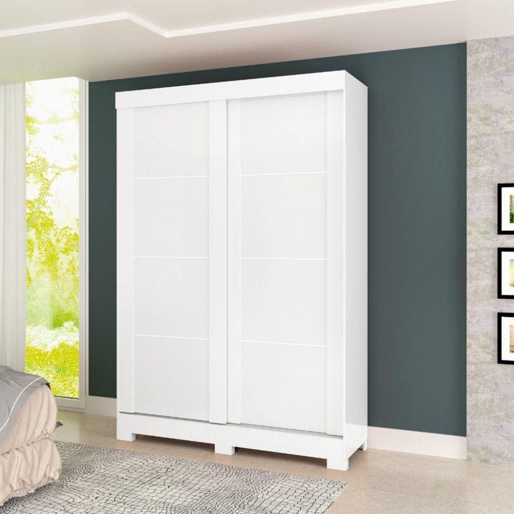 Guarda Roupa Solteiro com pés 2 Portas Turim Atualle