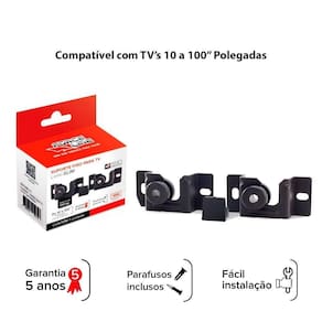 Suporte Fixo Universal 10" a 100" Polegadas - Force Line