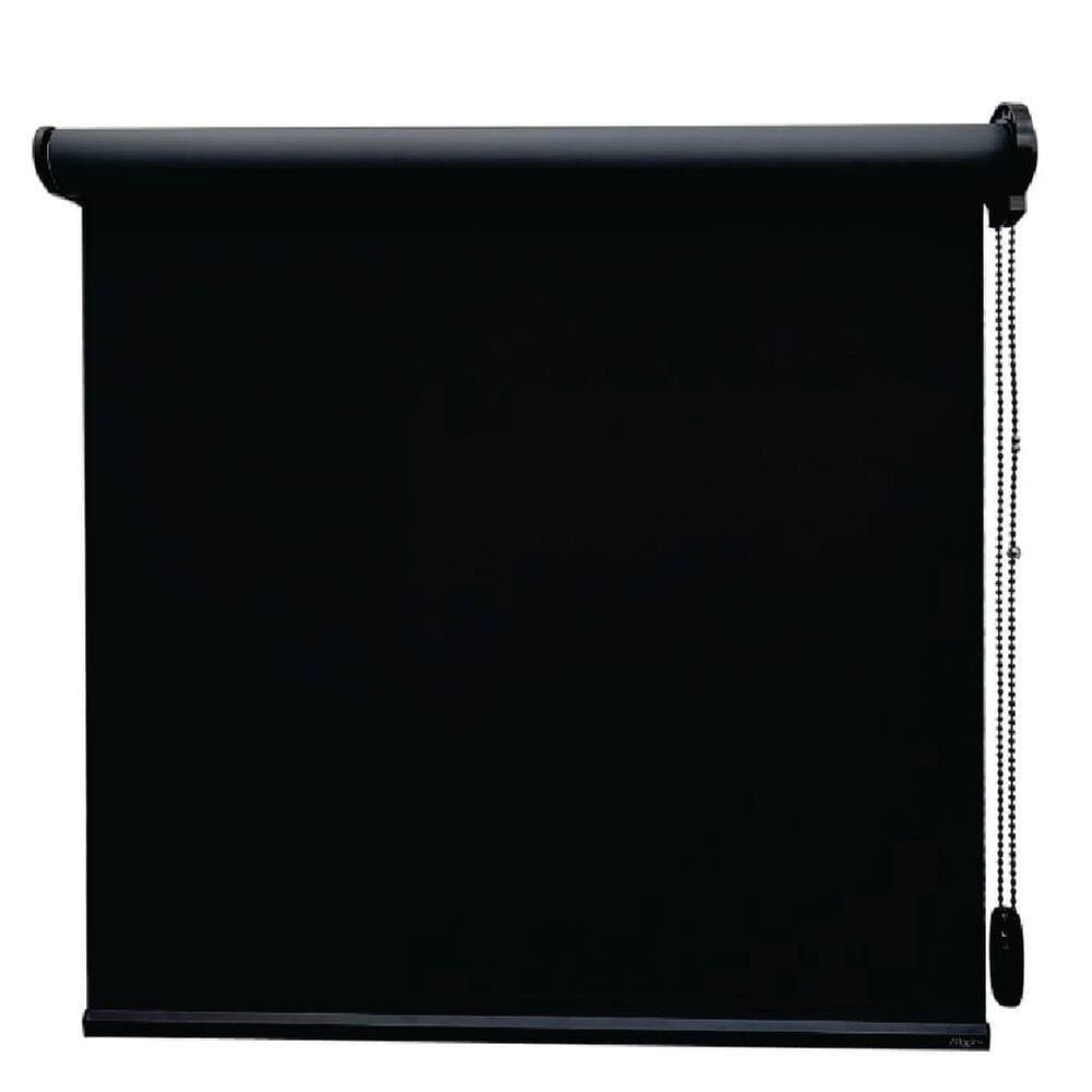 Persiana Rolo Blackout Pinpoint Preta - 1,50m x 1,50m