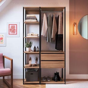 guarda-roupa closet belga 2 gv montana e preto