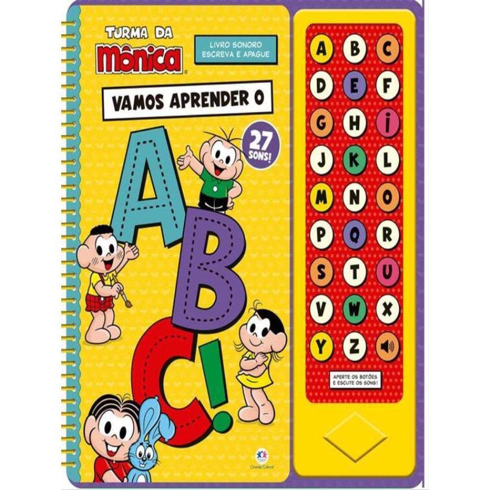 Turma Da Mônica - Vamos Aprender O Abc