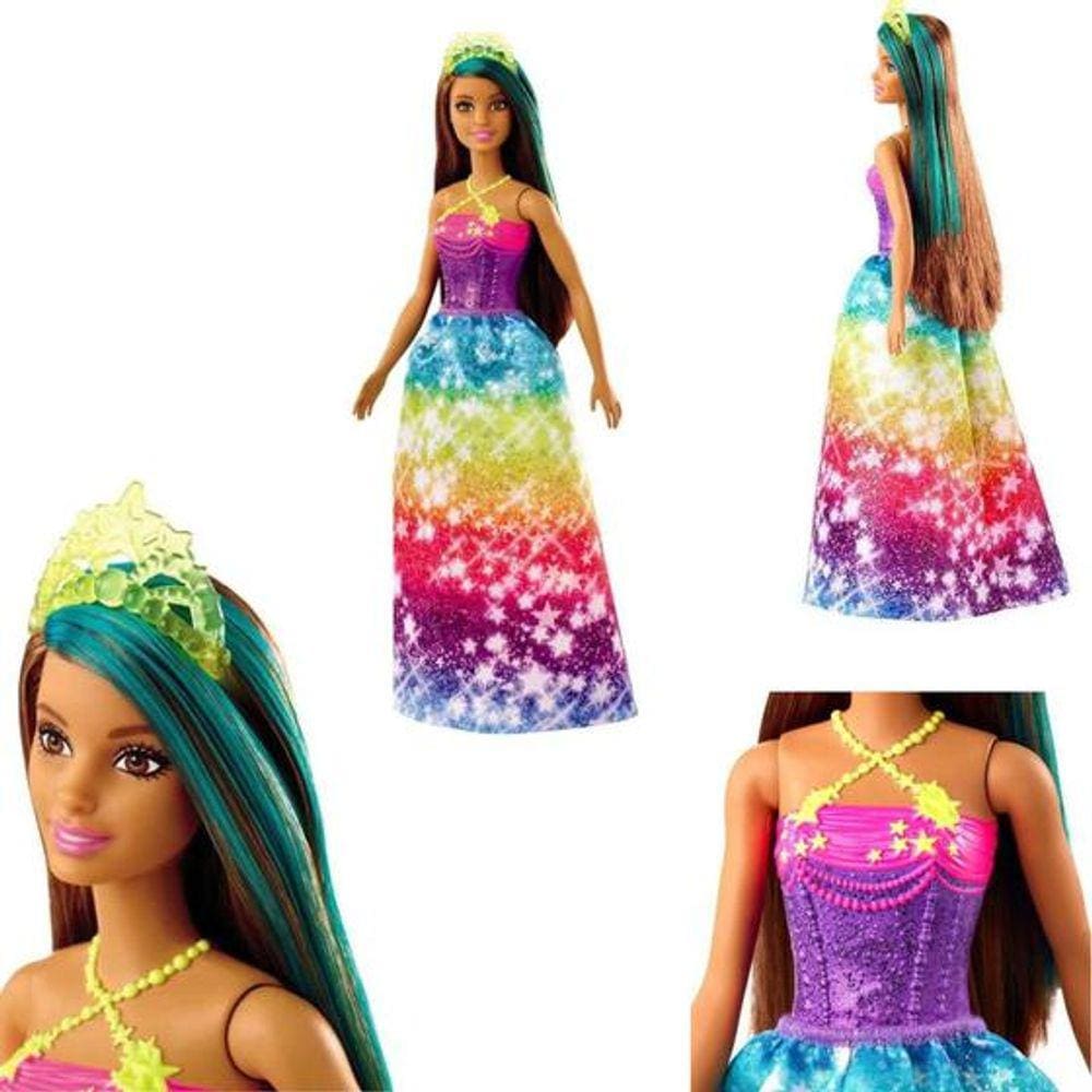 BONECA BARBIE - BARBIE DREAMTOPIA - PRINCESA COM CARRUAGEM