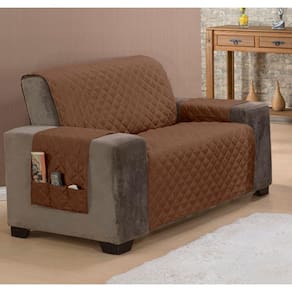 Capa Protetor de Sofá 2 Lugares King Classic Face Única Assento 1,20m Decorativo