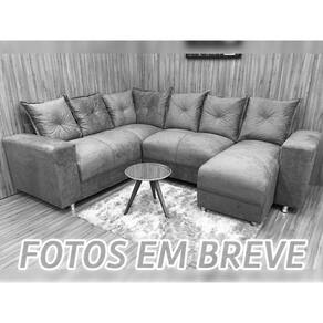 Sofá Canto Marrom com Floral 603/425 Áustria