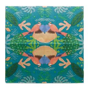 Conjunto 20 Guardanapos de Papel Estampado Tropical Birds 33x33cm 4687 - Lyor