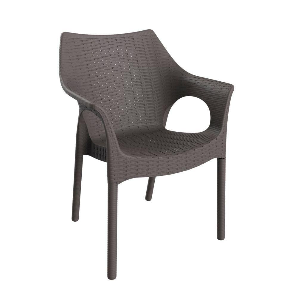 Cadeira 80cm Relic Cinza Mushroom