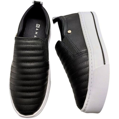 Tênis Feminino Iate Slip On Casual Casas Bahia