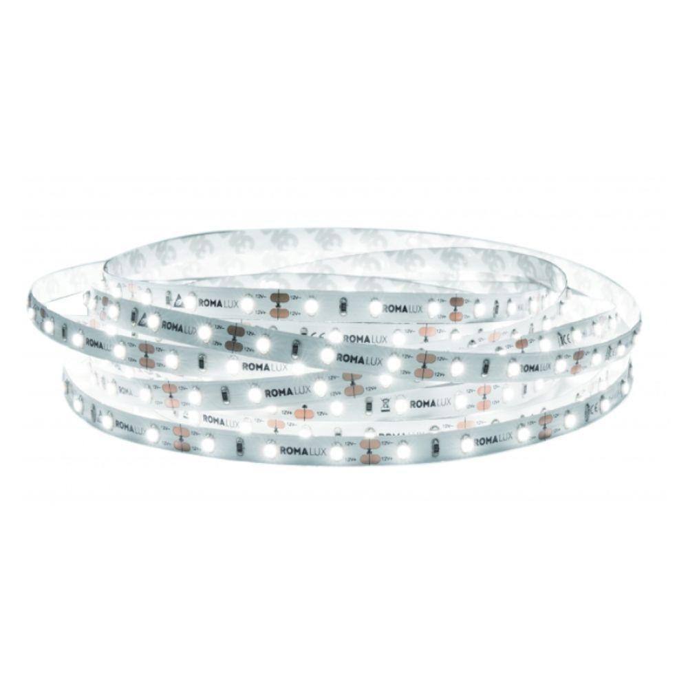 Fita De Led 4,8w/m 12v 6000k - 05metros 300 Leds Ip20 6000k Luz Branca