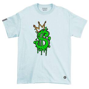 Camiseta Mafiaclub Money gola redonda fio 30.1 penteado