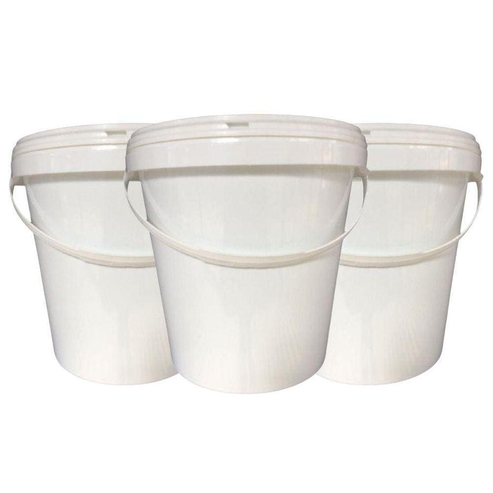 Balde De Palmito 3.6L - 3 Pçs