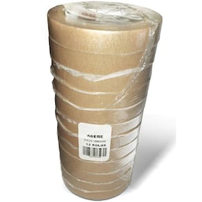 Kit 12 Fita Adesiva KRAFT Embalagem Papel Crepado 19MM X 50M
