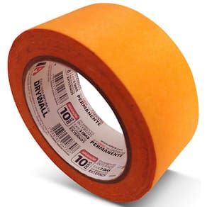 Fita Crepe Laranja Pintura Imobiliaria Parede 45MM X 50M Adere