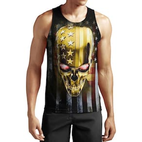 Regata Atlética Skull USA
