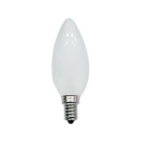 Lâmpada Incandescente Taschibra Vela Leitosa 40w E14 220v