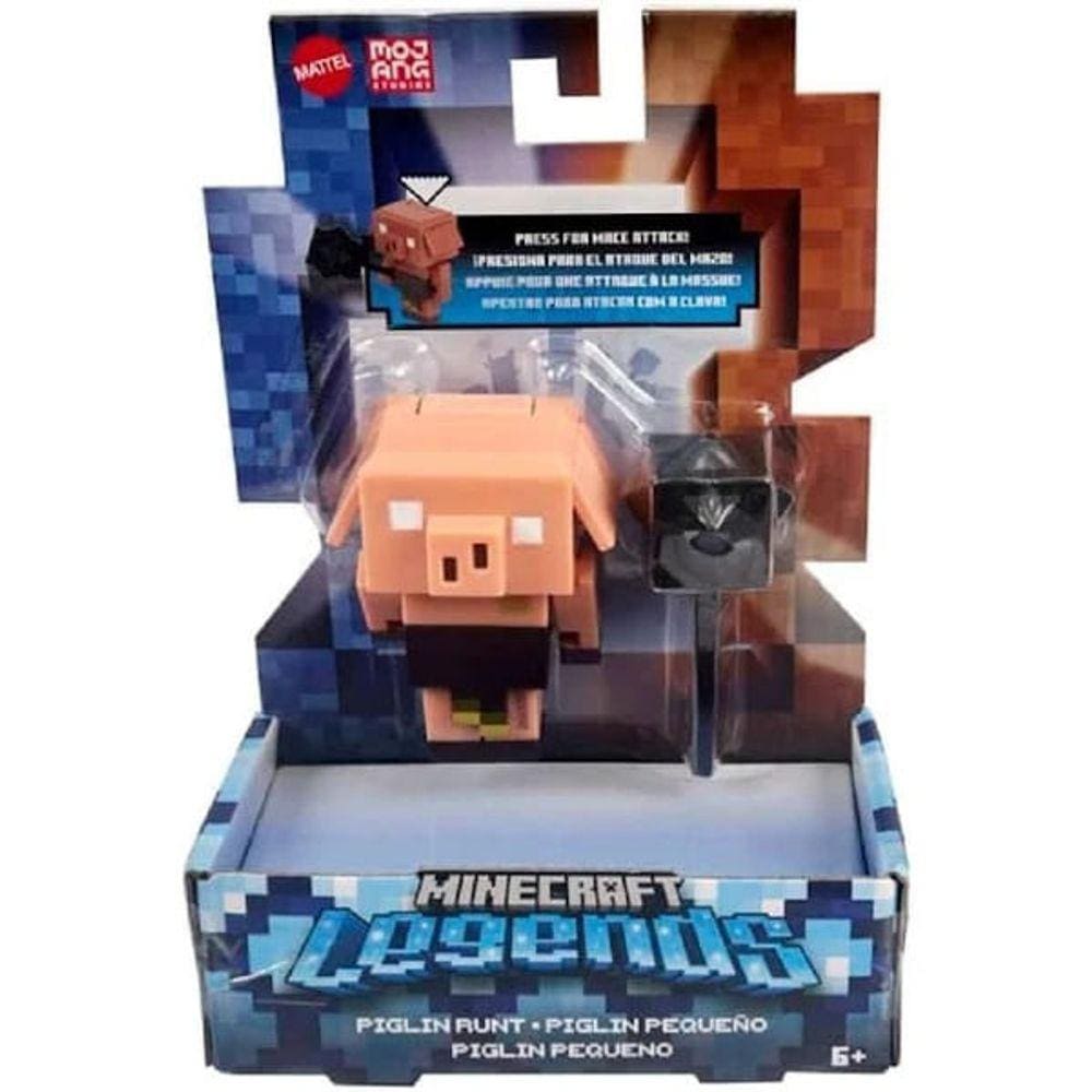 Minecraft - Boneco Piglin com Acessório Gtp09 - MP Brinquedos