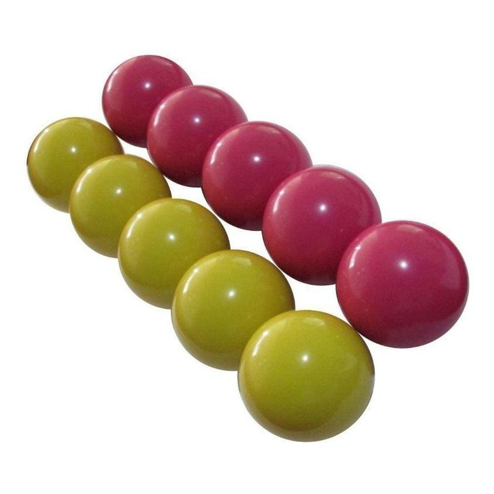 Jogo de bolas 1 a 15 bola branca 54mm sinuca plastobola