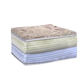 Organizador De Guarda Roupa Lavanderia Maleiro Tamanho Médio M 48X42x24cm
