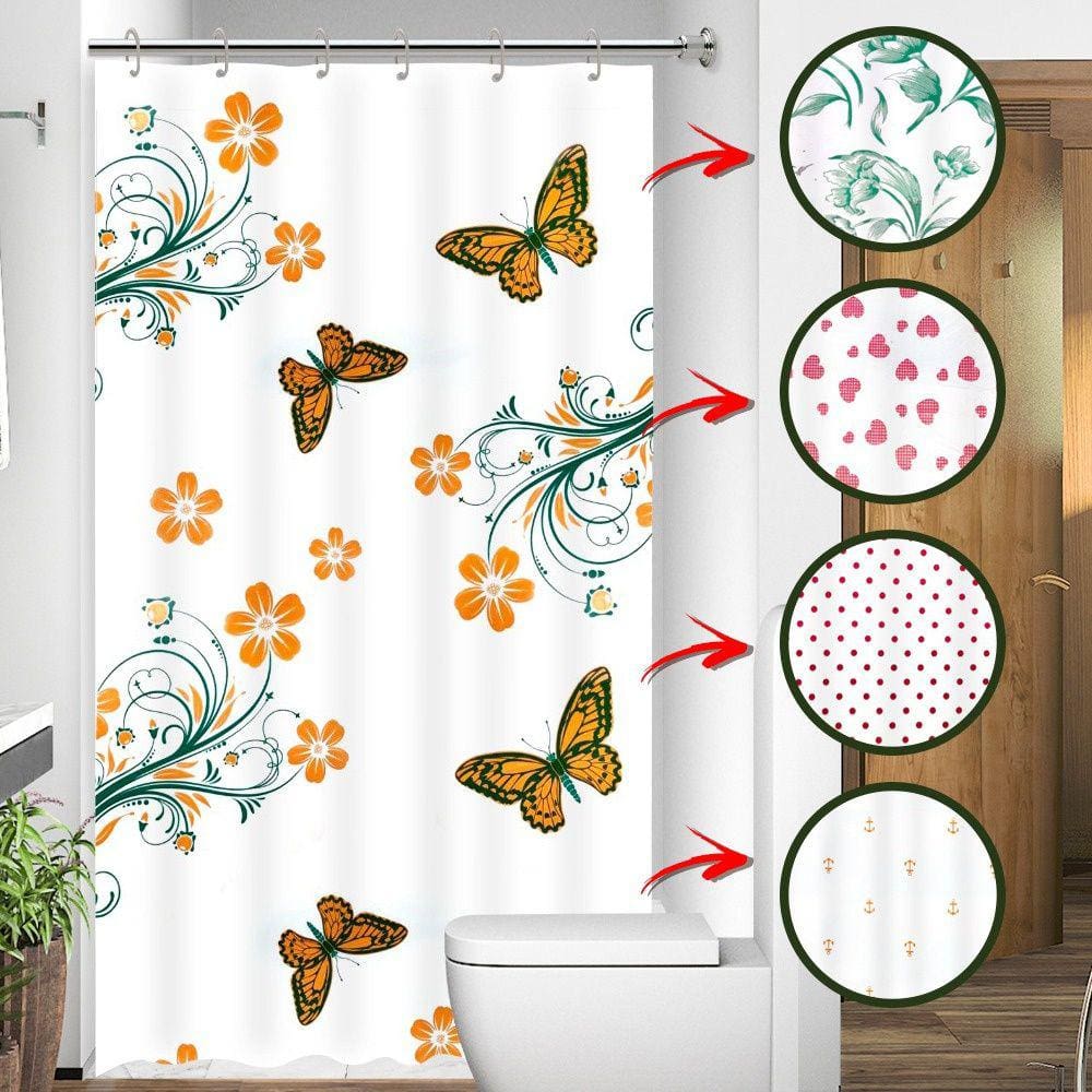 Cortina Para Box Vinil Várias Estampas Variadas