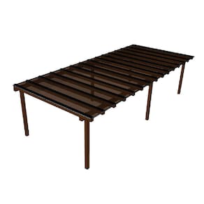 Cobertura Policarbonato Alveolar 7,00m x 3,00m - Bronze 4mm