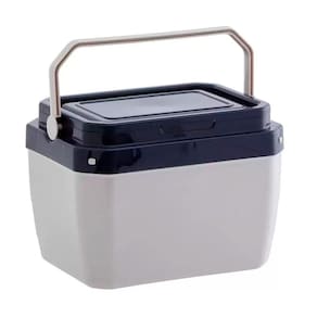 Caixa Térmica 6 Litros com Alça Cinza com Azul Marinho - 997 - Paramount