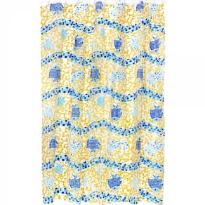 Cortina para Banheiro 12 Ganchos 177x180cm CK4038 - Clink