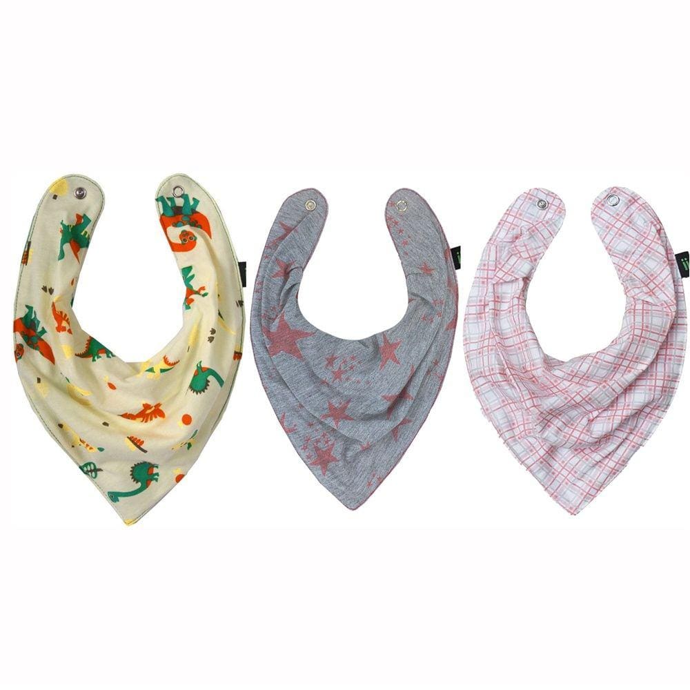 Babador Bandana - Vermelhinho (3 Unidades)