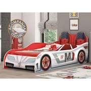 Cama Infantil Carro de Corrida vidaXL, MDF